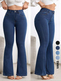 🔥🔥 LAST DAY — 49% OFF! Curves Sculpting Butt Lifter Bell Bottoms – Casual & Party Stretch Jeans 💃